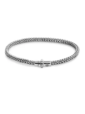 Silver intertwined bracelet Artemis RR-BR031-S