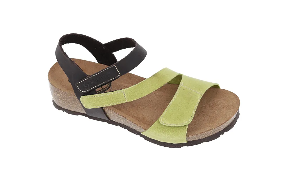 Women's health sandals Emanuela pistachio