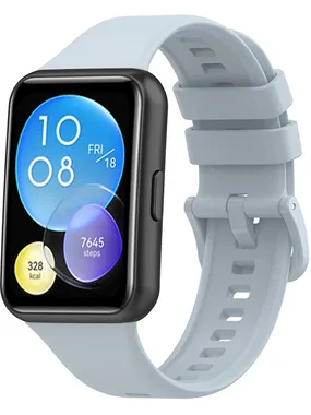 Silicone strap for Huawei Watch FIT 2 Active - Grey