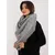 Women's gray Scarf shawl / scarf / cowl