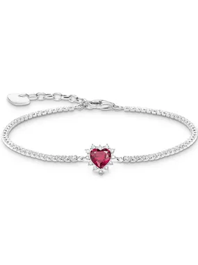 Thomas Sabo A2188-013-10-L19V heart bracelet romance silver