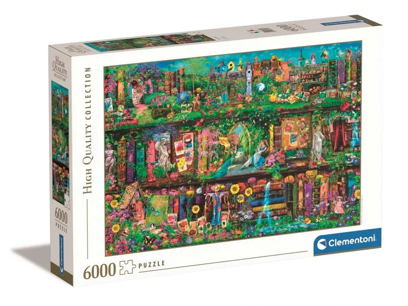 Puzzles 6000 elements Garden Shelf