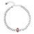 Iron Man Marvel Silver Bracelet BS00084SRRQL-7-XS