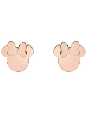 Matching bronze Minnie Mouse stud earrings E600180PL-B.CS