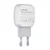 Wall charger LDNIO A2313C, USB + USB-C, PD + QC 3.0, 20W (white)
