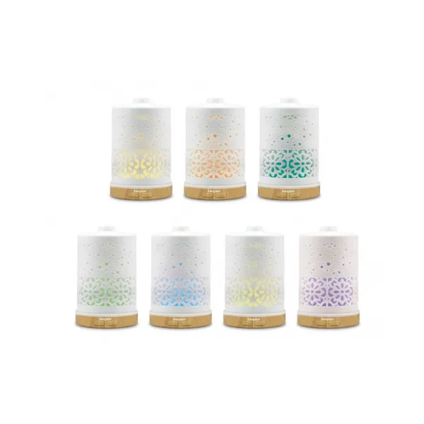 Ceramic aroma lamp and humidifier 70404