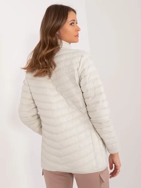 Women's light beige transitional jacket