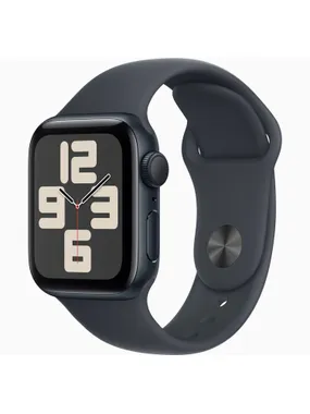 Apple Watch 40mm - Sport Band - S/M & M/L Black (Refurbished)