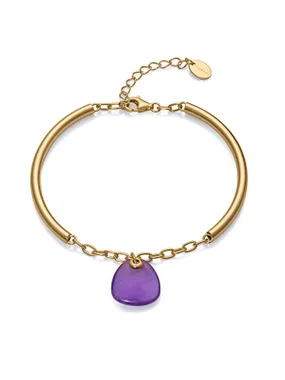 Charming amethyst bracelet Elegant 13172P100-47