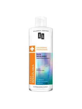 Sensitive skin moisturizing and soothing micellar water 400ml