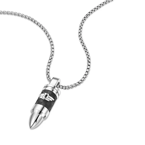 Fashion men's necklace Bullet PEAGN0034102