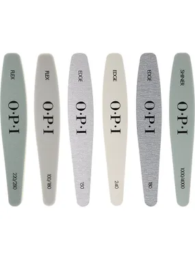 Manicure and Pedicure File Set Sample Pack (Nail Files) 6 PCS