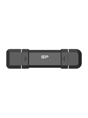 Silicon Power DS72 USB zibatmiņas disks 500 GB USB Type-A / USB Type-C 3.2 Gen 2 (3.1 Gen 2) Melns