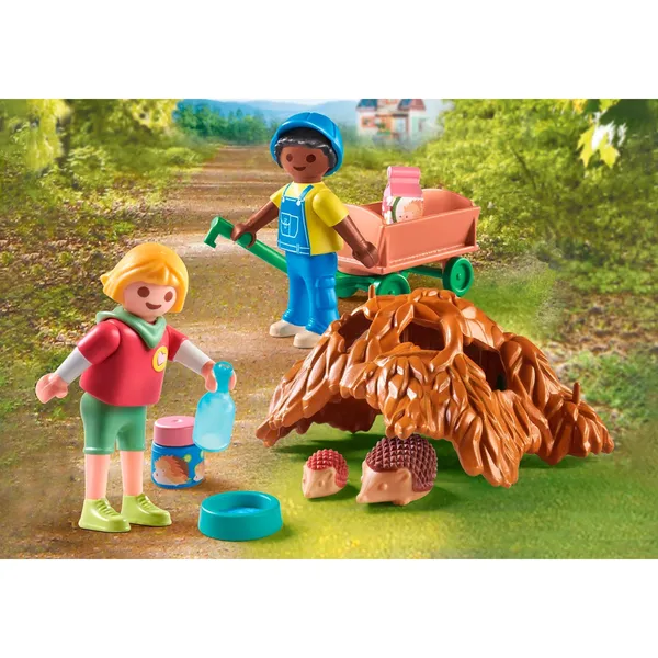 71512 City Life Caring for the hedgehog family, construction toy