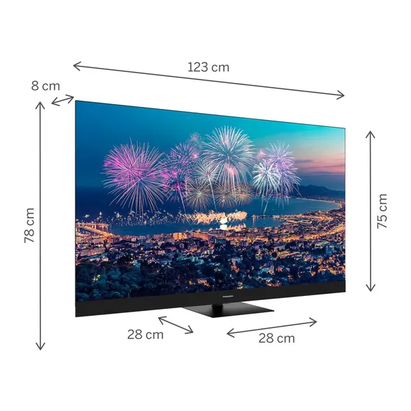 TV SET LCD 55" QLED 4K/55QG6C14 THOMSON