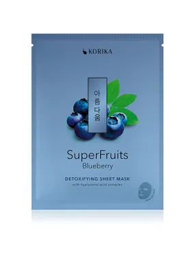 Superfruits Blueberry Detoxifying Sheet Mask 25 G