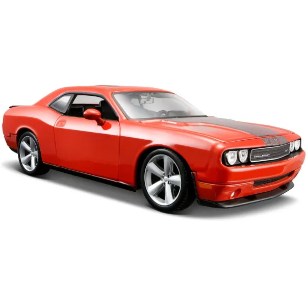 Composite model Dodge Challenger SRT8 2008 orange 1/24