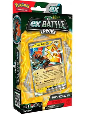 Cards Tapu Koko Ex Batlle Deck