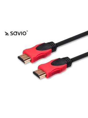 SAVIO CL-96 HDMI 2.0 cable, gold, 3D, 4Kx2K, copper, 3m