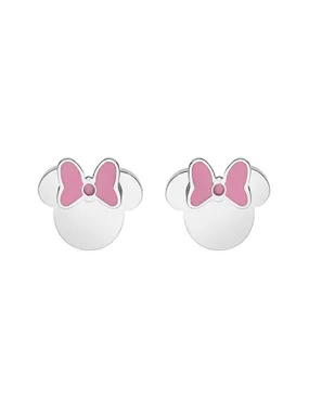 Steel stud earrings Minnie Mouse E600185NKL.CS