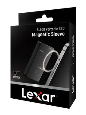 SSD ACC SLEEVE/LSL500XSLEEVE-RNBNG LEXAR