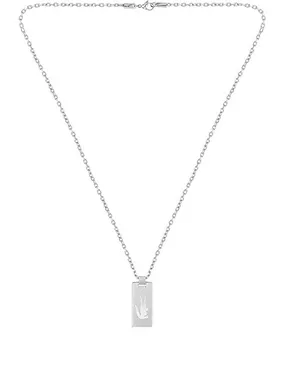 Fashion steel necklace Baseline 2040079