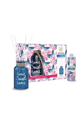 Sweet Home set of scented sticks + Lily of the Valley vase 400ml