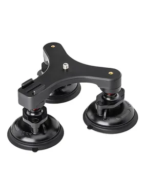 Triple Suction Cup Car Mount Sunnylife for cameras, phones etc. (ZJ771)