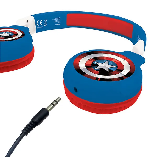 Foldable headphones 2 in 1 Avengers Lexibook