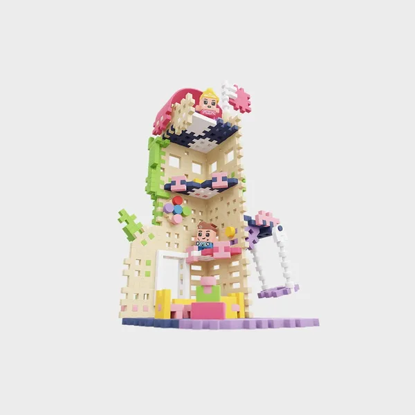 Blocks Waffle Mini - Princess Tower Fantasy