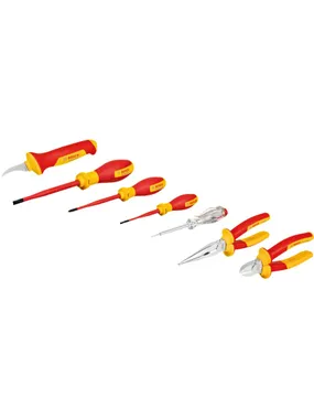 VDE tool set mixed, 7 pieces