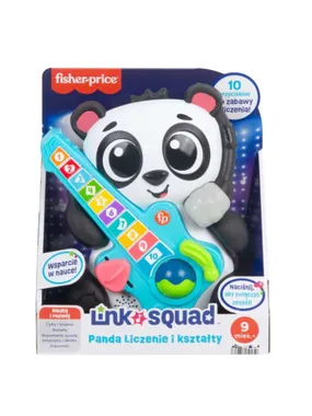 Zabawka edukacyjna Link Squad Panda Liczenie i kształty