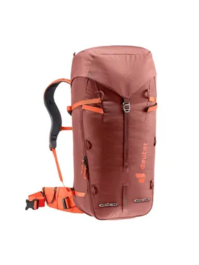 Deuter Guide 34+8 pārgājienu mugursoma REDWOOD-Papaya