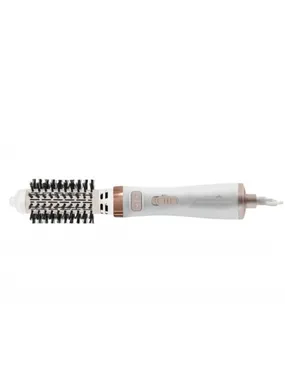 Rotary hot air brush for hair