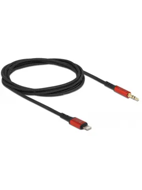 Audio cable 8pin Lightning connector > jack plug 3.5mm 3pin