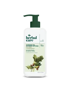 Herbal care protective intimate hygiene gel oak bark and 330ml prebiotic