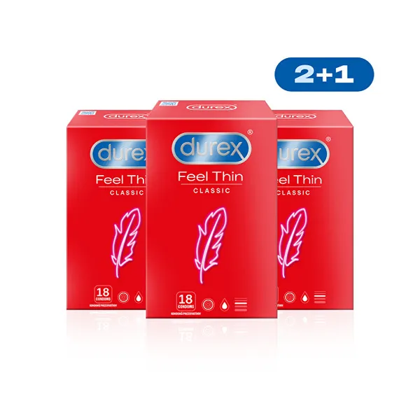 Feel Thin Classic 2 + 1 condoms