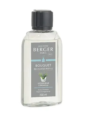 Citronella diffuser refill (Bouquet Recharge/Refill) 200 ml