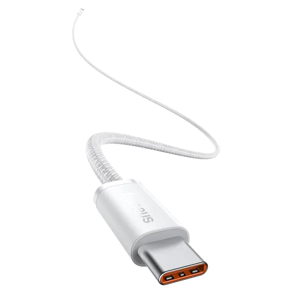 Cable USB-C to USB-C Baseus, 100W, 1m (white)