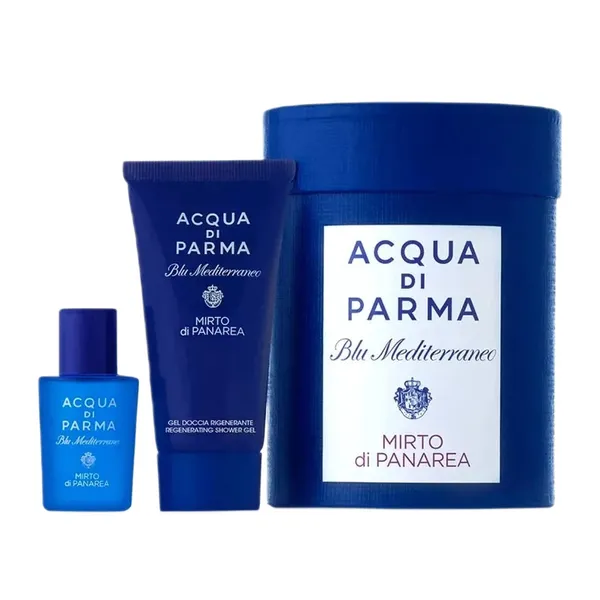 Blu Mediterraneo Mirto Di Panarea set of miniature eau de toilette 5ml + shower gel 20ml