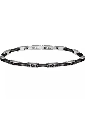 Men's steel bracelet Ceramic SACU13