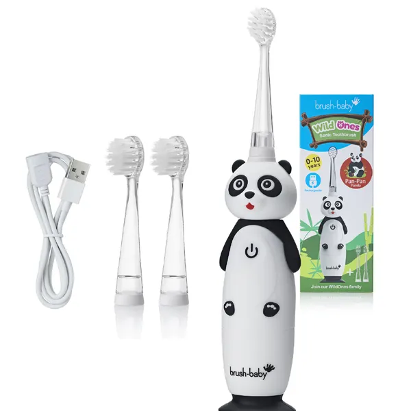 WildOnes sonic toothbrush for children 0-10l Panda