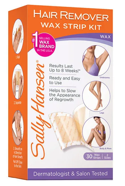 Wax Hair Remover Wax Strip Kit For Body Depilatory Product , 30pc