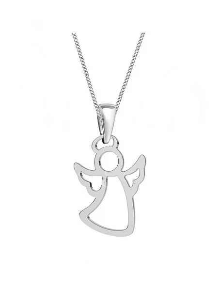 Decent silver pendant Angel SVLP0547XH20000