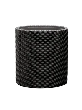 Planter M Anthracite round pot
