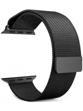 Steel Milan Pull for Apple Watch - Black 38/40/41 mm