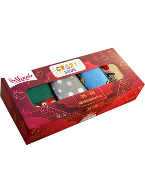 Dárková sada ponožek Crazy Socks Box BOX 2 FW23