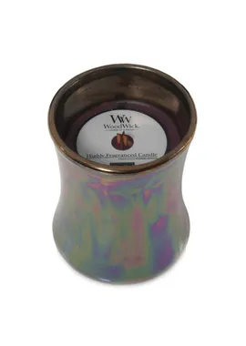 Candle ceramic oval vase WoodWick|Dark poppy, 133.2 g|_API_