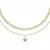 Friendship Star Double Gold Plated Necklace LPS10ARR08
