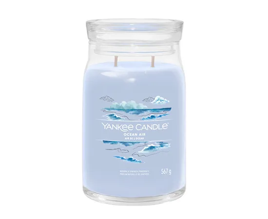 Aromatic candle Signature glass large Ocean Air 567 g